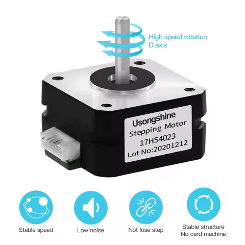 Nema17 17HS4023 Stepper Motor for Titan Extruder 4-lead 22mm 42 Motor 0.7A 12V 14N.cm 3D Printer Mot