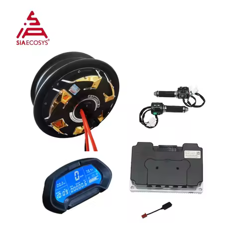 QS Motor With ND72680 Controller Conversion Kit 12*3.5inch 5000W V4 72V Hub Motor