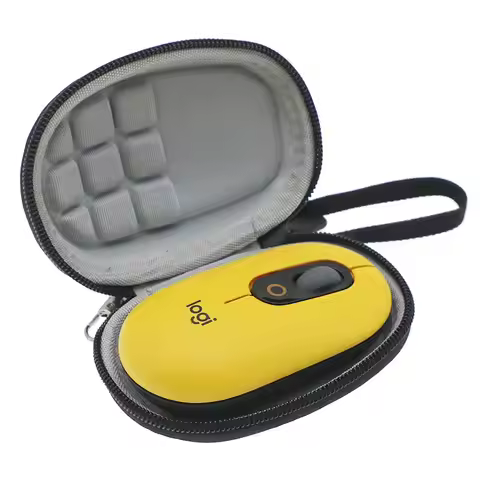 IVBX Hard Case Travel Carrying Storage Bag Anti-slip Portable Protective Pouch for Logitech POP/M350