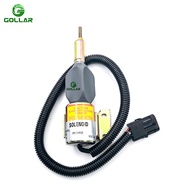 HOT SALE-Stop Solenoid Valve 3935432 for Cummins 4BT 6BT 6CT Engine Fuel Shut Off Switch 24V Diesel 