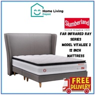 (Free Delivery) Slumberland Far Infrared Ray Series Vitalize 2 Mattress/King/Queen/SuperSingle/Single
