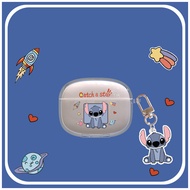 【Fashion】Case for 1MORE Q21 Cartoon Soft TPU Transparent Earphone Cover with Hook