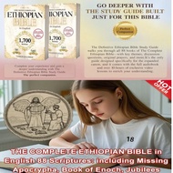 💓HOT SALE💓Ang pinaka Kumpletong Bibliyang Ethiopian sa Ingles The Complete Ethiopian Bible in Englis