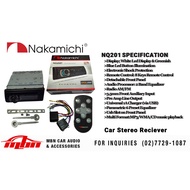 Nakamichi NQ201 CD/USB Receiver Car Stereo
