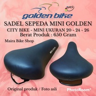 Golden PER Mini Seat Saddle Suitable for Folding Bikes - Mini Bikes - City Bike 20 - 26 Inch New