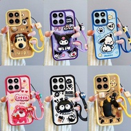 Casing Honor X7d patung pelekat comel phone casing