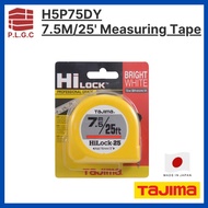 Tajima H5P75DY 7.5M/25' Measuring Tape