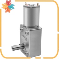 JGY-370 Worm Gear Reducer Motor Self-Locking DC 6V 96rpm Solid Shaft Motor