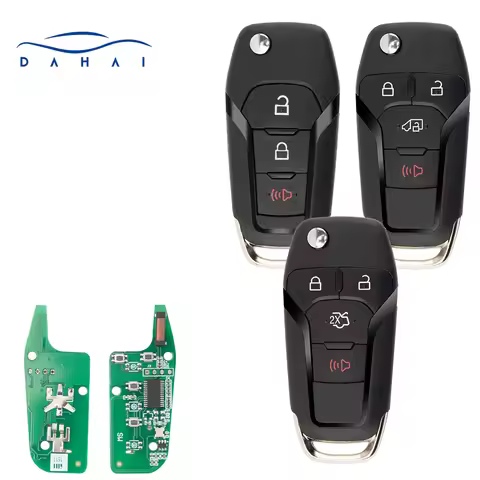 dahai N5F-A08TAA ID49 Chip 315Mhz Car Remote Control Key For Ford Escort Fusion Transit F150/F250 20