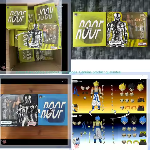 Kamione Dragon Ball Z SHF Super Saiyan SSJ SSJ2 Gogeta Son Goku Trunks Action Figures Toys Models Gi