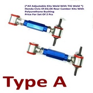 Honda CRV GEN 1 - RD1/RD2/RD3 1995 - 2001 Rear  Camber Kits - Polyurethane Bushing