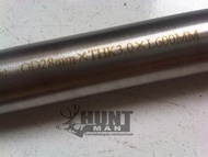 Tabung Titanium Seamless /Tube Titannium/Pipa Pcp Titan 28mm