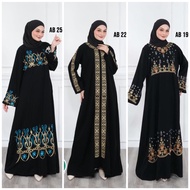 [New] Abaya Irdiena by Dhia Cotton, Raya 2023, Sulaman Corak, Kain Sejuk, Murah, Cantik, Exclusive, Jubah Moden, Viral