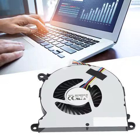 Desktop CPU Cooling Fan BSC0805HA‑00 Replacement 5V 0.6A Lightweight PC CPU Cooling Fan 4 Pin for NU
