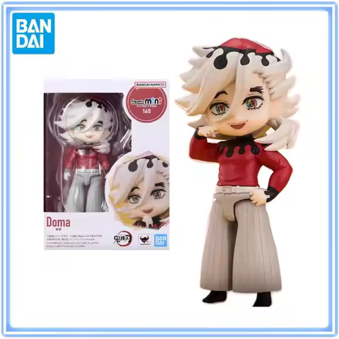 BANDAI Original Figuarts Mini Demon Slayer Douma Tokitou Muichirou Anime Action Figures Model Hobbie