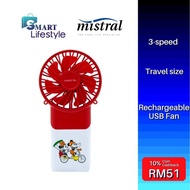 Mistral USB Rechargable Mini Fan MRF500-MM
