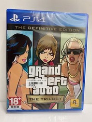 PS4 GTA 俠盜獵車手三部曲#全新#中文版