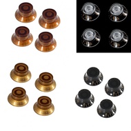 Guitar Knobs Part Speed 4x 6*3*2CM 6mm Diameter Pot Accessories Control