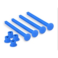 JC2431-1 JConcepts 1/8th Scale Off-Road Tire Stick - holds 4 mounted tires - blue - 4pcs
