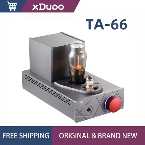 XDUOO TA-66 TA66 Vacuum Tubes Headphone Amplifier TA66 6N2 Tube Pre-Amp 6N59 Tube Buffer High-Perfor