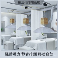 Moxibustion Exhaust Indoor Equipment Smoke Exhaust Fan Moxibustion Studio Smoking Hood Nine-leaf Win