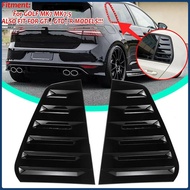 Volkswagen VW GOLF MK7 MK7.5 (2012-2020) Rear Side Window Louvers Air Vent Cover Car Accessories 2 P