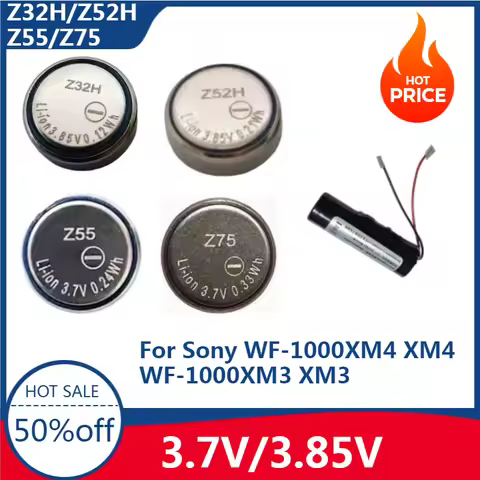 Z55 Z55H Z52H Z32H Z75 Reliable Headset Charging Box Battery for Sony WF-1000XM4 XM4 WF-1000XM3 XM3 