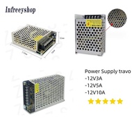 Power Supply 12v3a 5A 10A daptor Trafo 12volt 3A 5amper 10amper Led