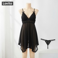 B16-Mesh Sling Nightdress Set-SDB16221/B16-Mesh Sling Nightdress Set-SDB16221