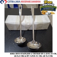 Irus FULL STAINLESS 2 SIZES (PER 1 PCS AS SIZE) BIMA BY-3 & BY-4 (PLEASE NOTE THE PICTURE & DESCRIPT