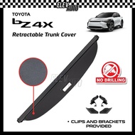 Toyota BZ4X Leather Retractable Trunk Cover Rear Cargo Boot Shade Accessories Gearup Gear Up