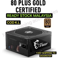MSI Psu Power Supply Full Modular 750w 850w Gold Rating MSI MPG A750GF/A850GF Modular ATX PSU Crosai