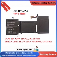 HP HV03XL X360 310 G2 K12 HSTNN-LB7B TPN-W112 818418-421 817184-005 Laptop Battery(11.4V 48Wh)