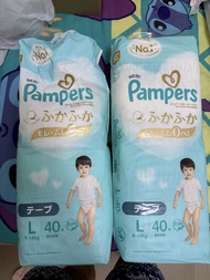日版Pampers紙尿片L碼
