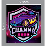 CHANNA FISH STICKER, CHEAPEST CHANNA FISH STICKER AQUARIUM