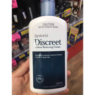 Restoria Discreet 250ml ต้นฉบับของออสเตรเลีย ครีมแต่งผมดำ (ผมขาวเป็นผมดำ)น้ำมันใส่ผมดำเรสโตเรีย ไม่ท