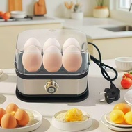 Egg Steamer Gift Stainless Steel Egg Cooker Household Small Portable Egg Cooker Breakfast Machine Mu