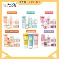 Nuface Nu Glow Skincare | Toner | Face Serum | Facial Wash | Sunscreen | Day Cream & Ngiht Gel | Sun
