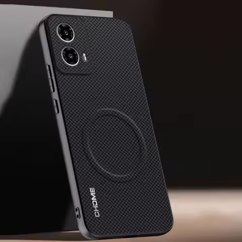 For Motorola Moto G34 Case Luxury Car Magnetic Holder Phone Case For Motorola G34 5G Silicone Shockp