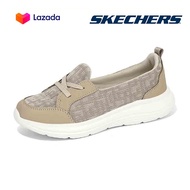 Skechers_GO WALK 5-Power- รองเท้าผู้หญิงรองเท้าลำลองผู้หญิงรองเท้าผ้าใบสตรีรองเท้าวิ่งสตรีสีดำ