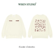 Wisen STUDIO XMAS sweater, loose unisex long-sleeved sweatshirt