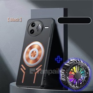 Tanpaile-สำหรับ F7 POCO เคสสำหรับ Redmi Turbo 4 Pro ทำความเย็นให้เคสโลหะทองแดงกันกระแทกเคสระบายความร