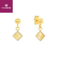 HABIB Oro Italia 916 Yellow and White Gold Earring GE73790323(YW)-BI