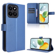 For Honor X7C Caing Flip Cell Phone Holder Stand HonorX7C Case Wallet PU Leather Back Phone Cover Pr