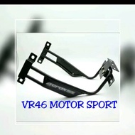 Aerox 155 license plate bracket