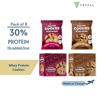 TRYALL Protein Cookies-25g (Box of 8)
