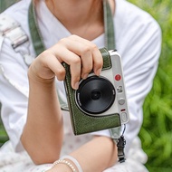 LEICA sofort2 Protective Case LEICA Polaroid Leather Case Lycra DLUX8 Camera Bag Base Handle Accesso