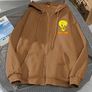 Jacket Hoodie Wanita tebal tweety switershit wanita kece motif kartun daffy duck hodie wanita aesthe