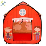 Kids Play Tent Pop Up Barn Play Tent No Installation Foldable Play Tent Portable Playhouse Tent Oxford Cloth Play Tent House  SHOPCYC9155