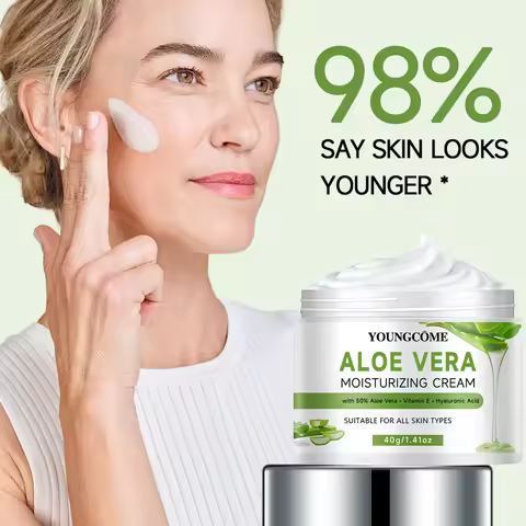 Natural Aloe Vera Gel Face Cream Moisturizing Blackhead Removal Creams For Women Korean Skin Care Pr